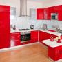Дизайн красной кухни (18 фото): красивые сочетания и оттенки